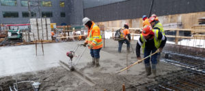 Using Smart Concrete during cold weather